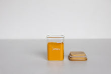 Load image into Gallery viewer, Square Glass & Bamboo Jar 200ml