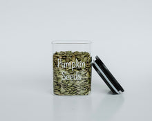 Load image into Gallery viewer, Onyx Glass & Bamboo Jar 500ml