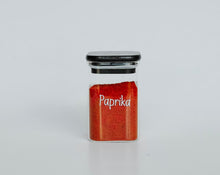 Load image into Gallery viewer, 200ml Glass jar with black bamboo lid.