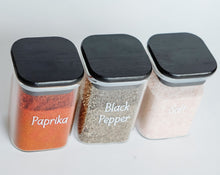 Load image into Gallery viewer, Onyx Glass & Bamboo Jar 200ml