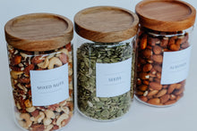 Load image into Gallery viewer, Acacia Glass Jar 750ml