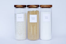 Load image into Gallery viewer, Acacia Glass Jar 1300ml