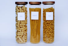 Load image into Gallery viewer, Acacia Glass Jar 1600ml