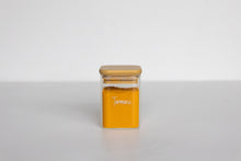 Load image into Gallery viewer, Square Glass &amp; Bamboo Jar 200ml
