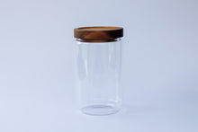 Load image into Gallery viewer, Acacia Glass Jar 750ml
