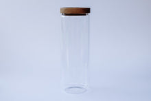 Load image into Gallery viewer, Acacia Glass Jar 1300ml
